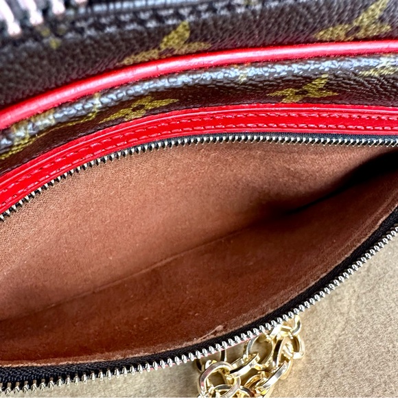 Louis Vuitton crossbody *Custom* with chain, bag charm and dust bag - Picture 7 of 16